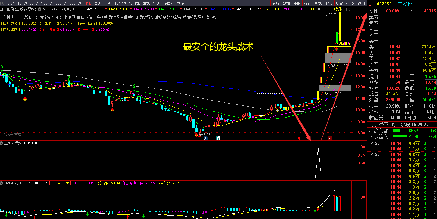 张淼 金鸡独立捕捉龙头战法,第1张