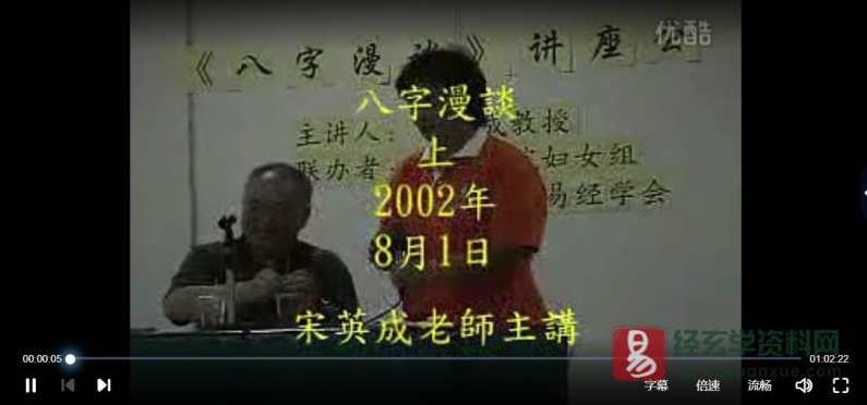 宋英成 吉隆坡八字漫谈