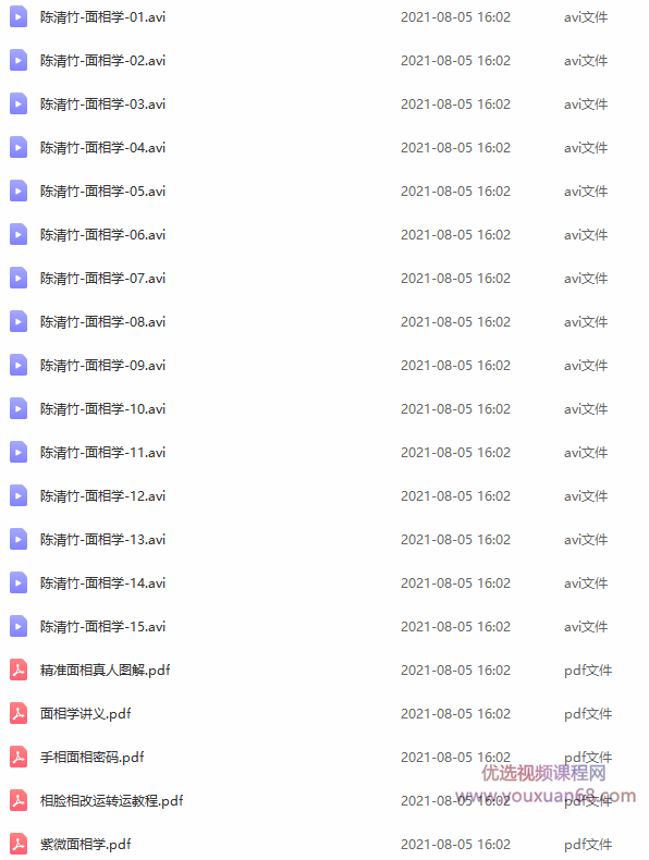 陈清竹面相学15集,第2张 陈清竹面相学15集,第2张
