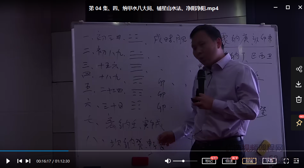 王进武三僚杨公风水中级班,课程,第3张