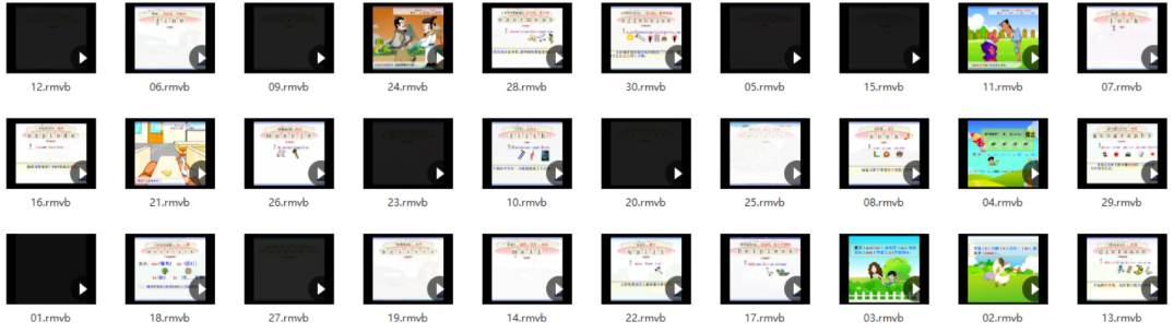 过目不忘记单词动画视频（幼儿–大学）单词速记合集,学习,初三,初一,初二,第1张