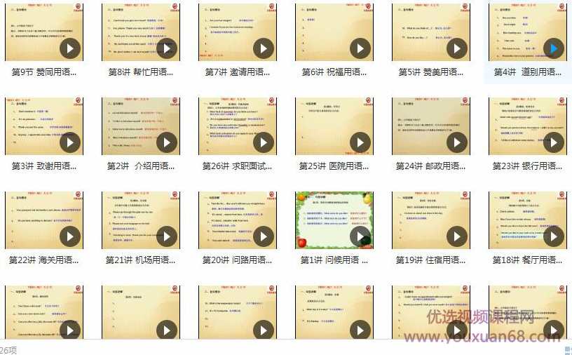 跟我学英语日常英语对话视频教程（scott 26集）,课程,学习,第2张