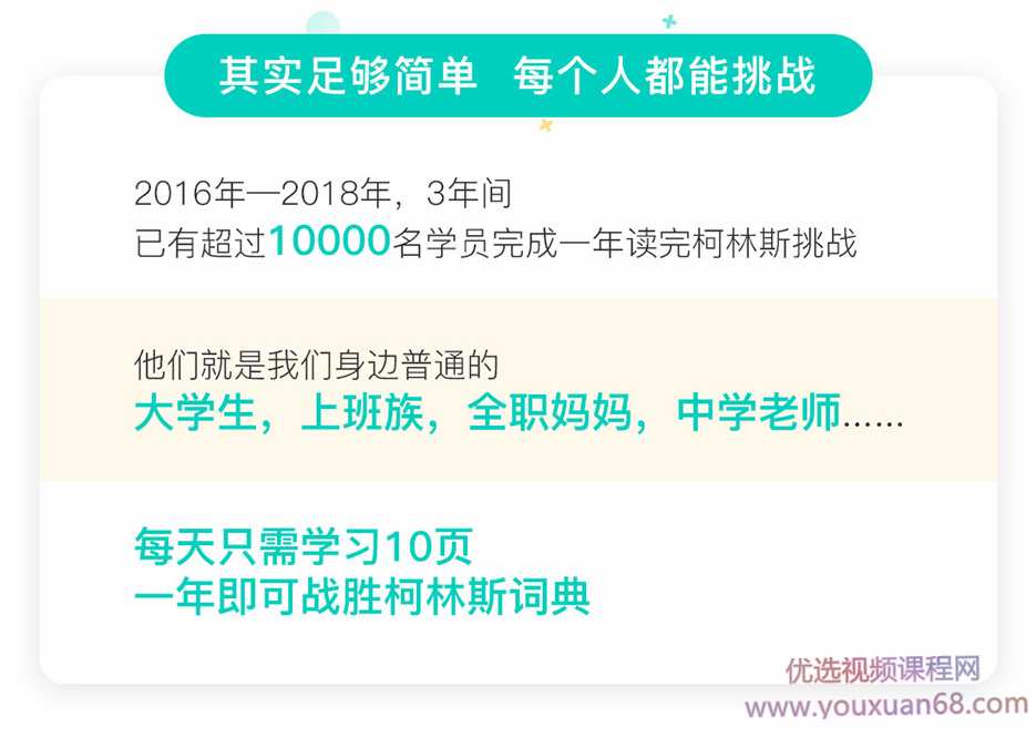 新东方 一年带你读完柯林斯2019版,坚持,第3张