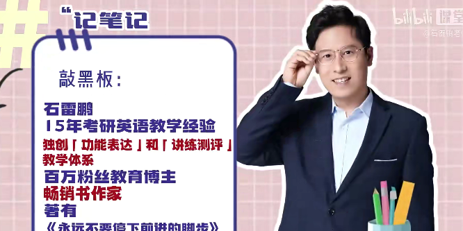 2023石雷鹏写作高分冲刺密训班（B站）,第1张