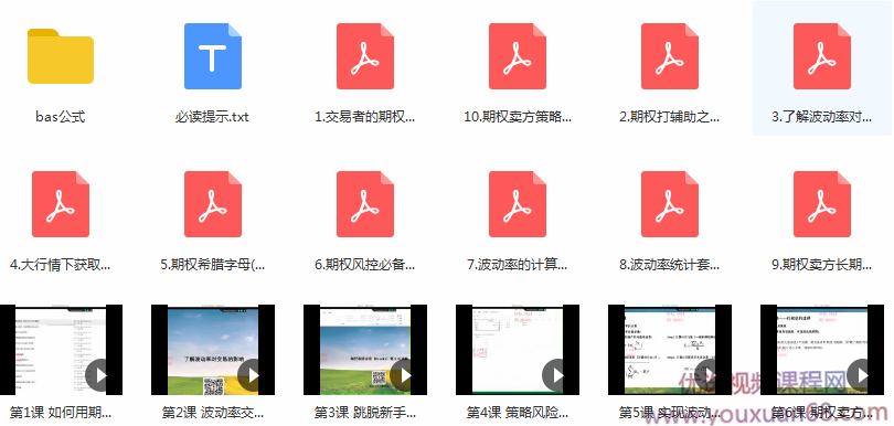 沈发鹏期权课程（波动率交易期权分析班）期权培训视频,课程,第1张