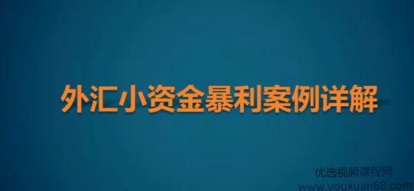 竹祥汇说《外汇小资金暴利案例详解》,课程,理解,第2张