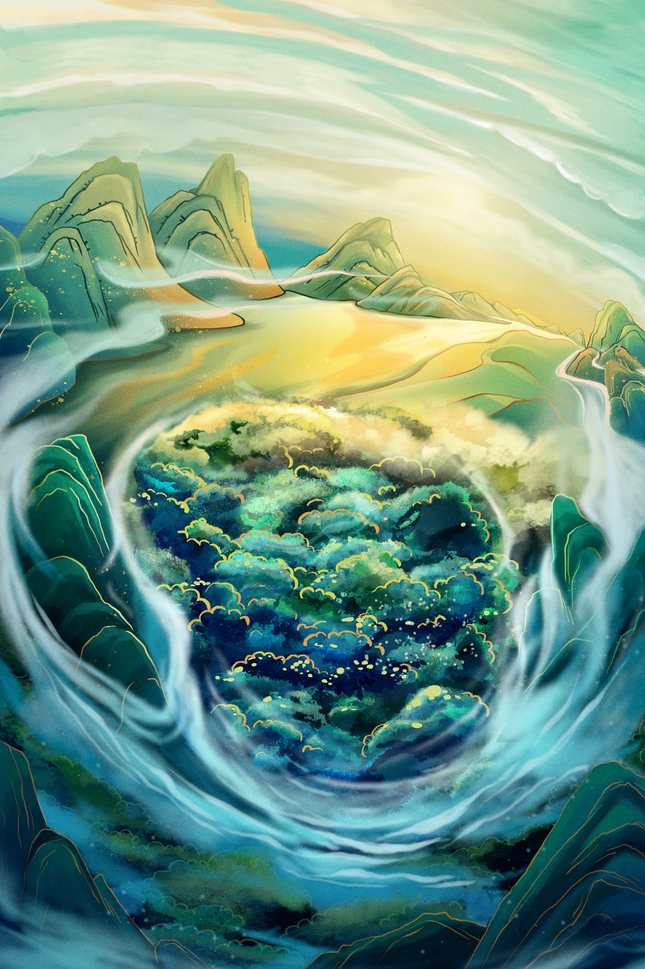 背景插画的制作方法-漫画场景透视教程技法绘画设计素材