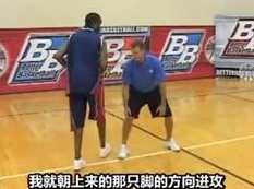 NBA篮球巨星实战技巧_招牌步法教学_魔术师约翰逊防守训练,魔术,第1张