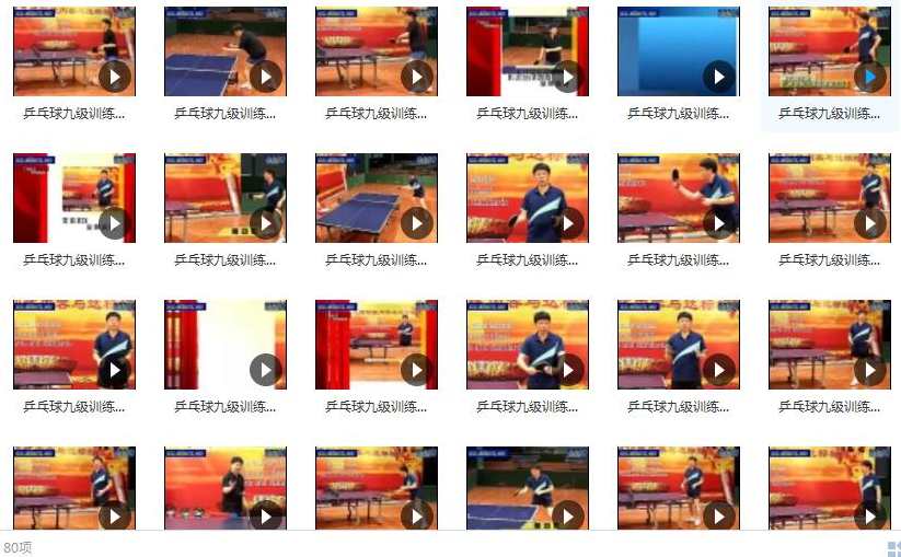 乒乓球九级训练内容与达标标准_乒乓球九级训练_乒乓球教学视频,第2张