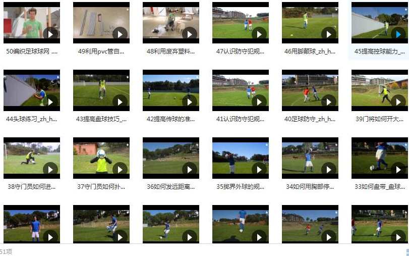 零基础学足球新手入门教学视频（51集）,学习,运动,第2张