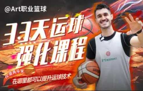 Art职业篮球：33天运球强化课程,课程,第1张