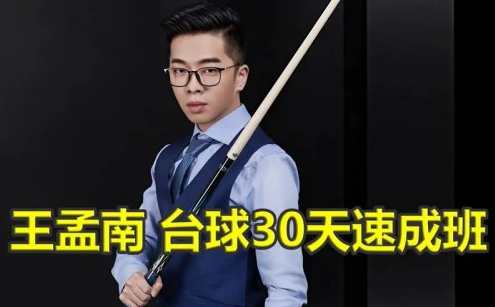 王孟南台球教程教学 入门进阶1-3月实现一杆清视频课程,课程,第1张