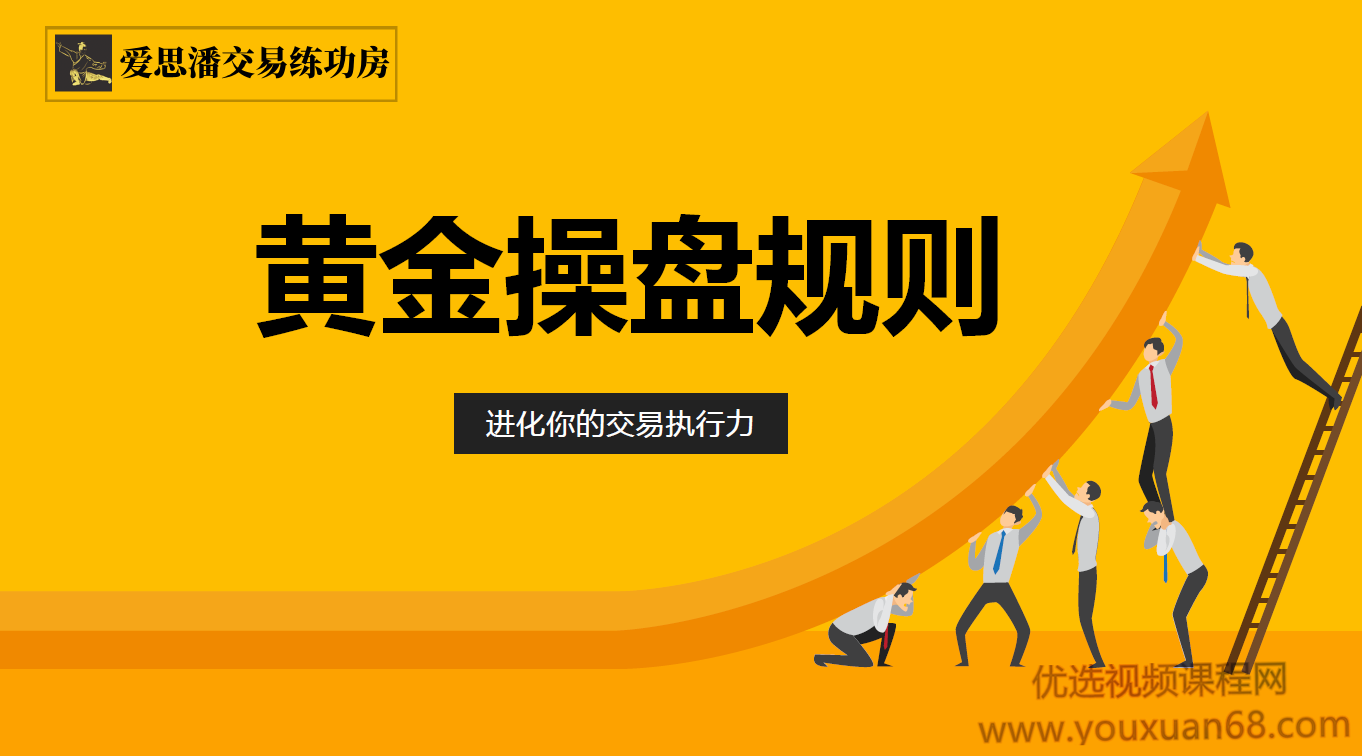爱思潘交易练功房-黄金操盘规则2019年操盘直播录像,直播,第1张