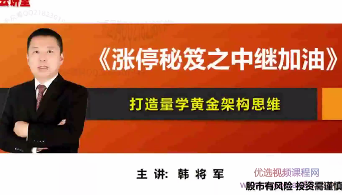 量学云讲堂韩将军打造量学黄金架构思维第19期,课程,第1张 量学云讲堂韩将军打造量学黄金架构思维第19期,课程,第1张