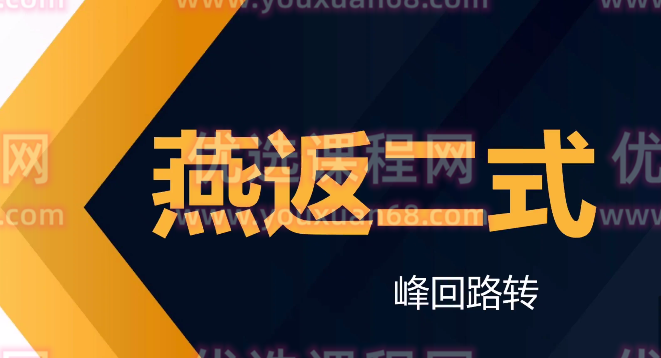 【黛玉财经】蟠桃园燕返战法 燕式战法第二式峰回路转,第1张