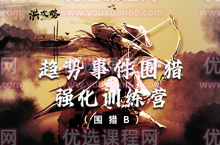 洪攻略趋势事件围猎 围猎B强化训练营,攻略,第1张