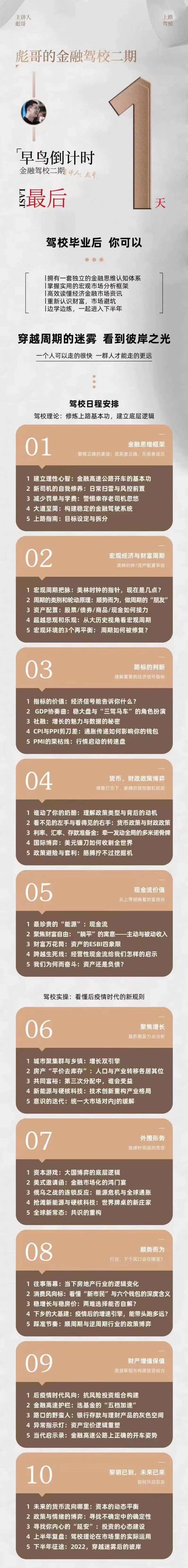 彪哥的金融驾校2期,课程,学习,直播,竞争,合作,第2张