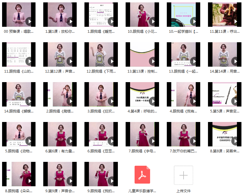 儿童声乐课堂 少儿音乐启蒙教程,放松,第2张