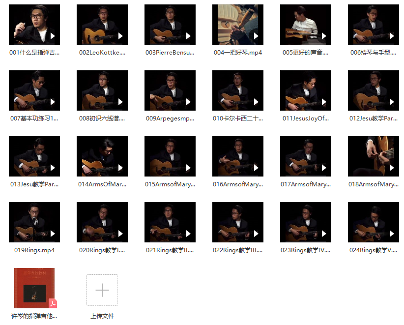 指弹吉他视频教程,课程,第2张