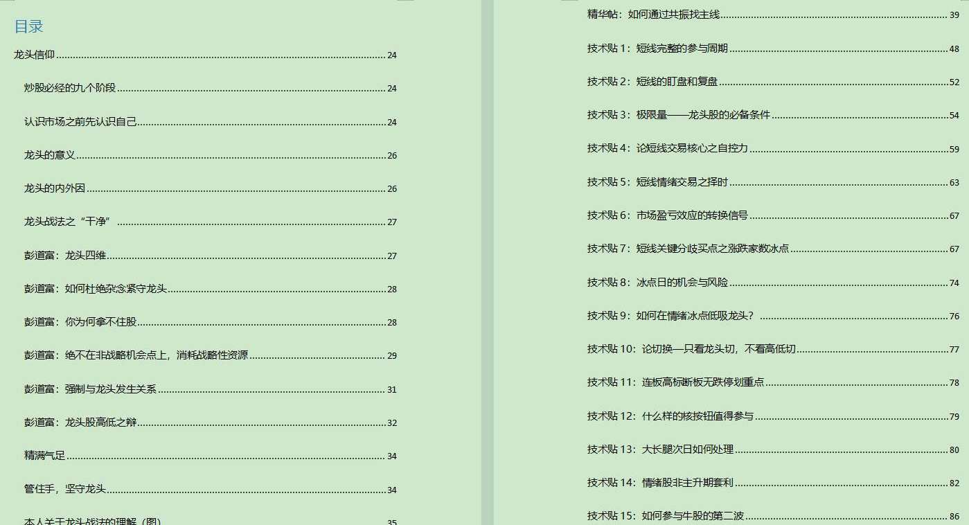 Zarili龙头战法总结贴 1096页PDF文档,课程,第1张