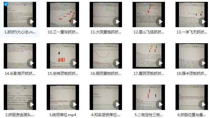 【骆驼子涵】《量学一线破天机，二点定乾坤的抓妖系统课》,课程,第1张