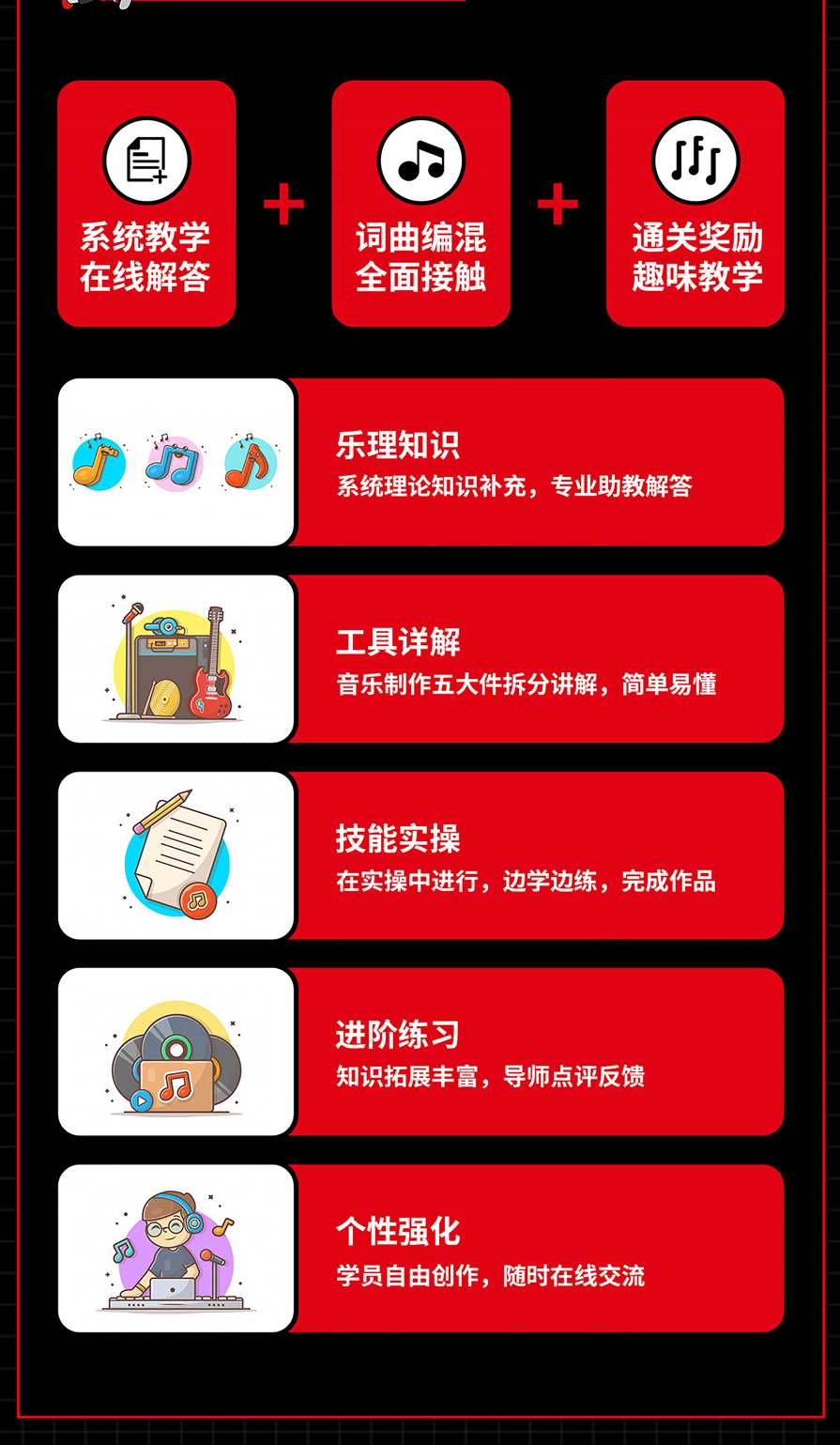 全能音乐人入门训练营：零基础学写歌,课程,学习,发展,理解,直播,第3张