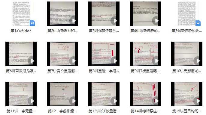 【骆驼子涵】《量学一线破天机，二点定乾坤的强势低吸》,课程,第1张