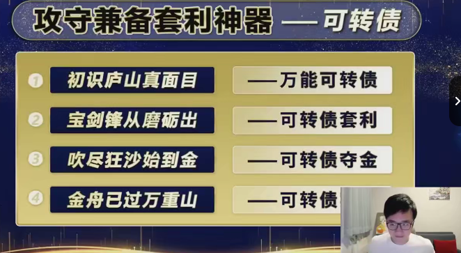 袁博【牛散特训营专栏】攻守兼备套利神器-可转债,课程,第1张