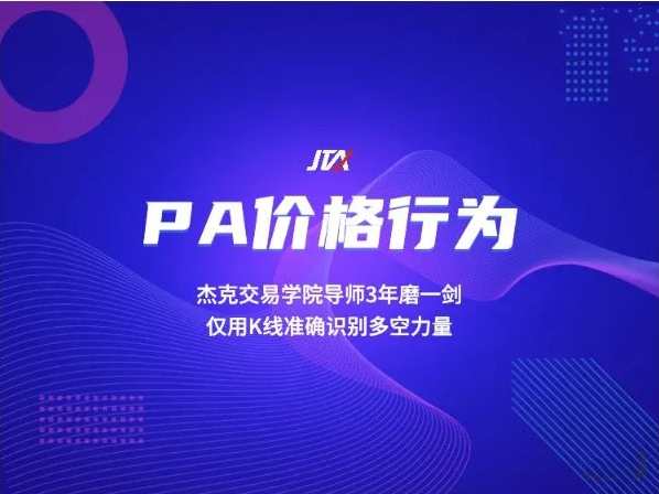 杰克交易学院JTA PA价格行为交易系统训练营,课程,学习,管理,第1张