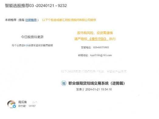 南瓜鱼2024年01月21日 职业初期货短线交易系统—逆势篇 PDF文章,第1张