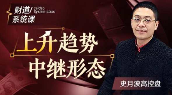 【史月波高控盘】史月波 上升趋势中继形态,课程,第1张