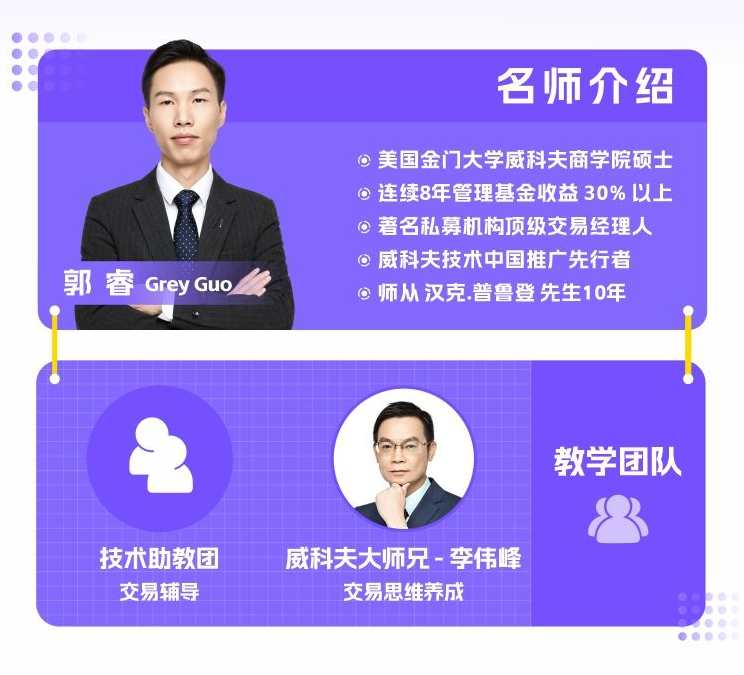 6天掌握交易量价逻辑，亏损韭菜也能稳定盈利 | 威科夫6天交易小白课,课程,第4张