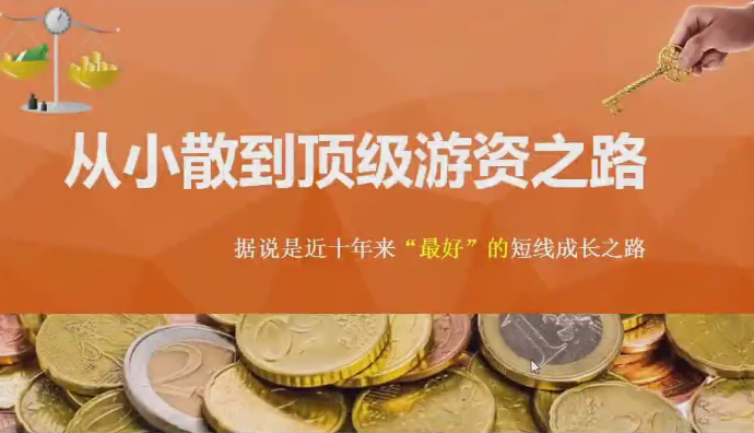 游资短线交易体系 63视频,课程,学习,理解,直播,第1张