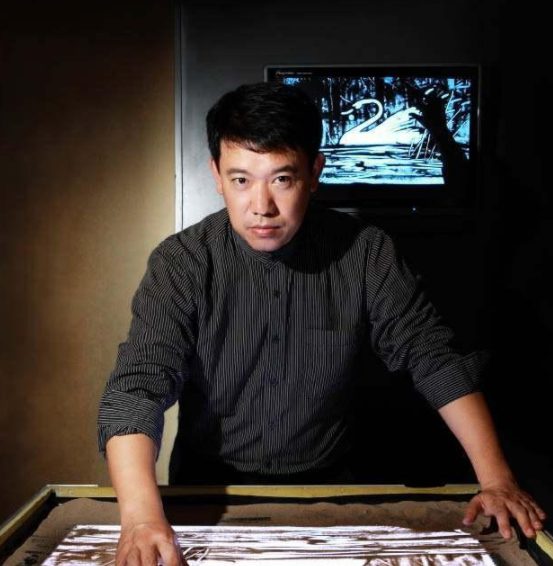 高赞民 沙画艺术全5集,艺术,第1张