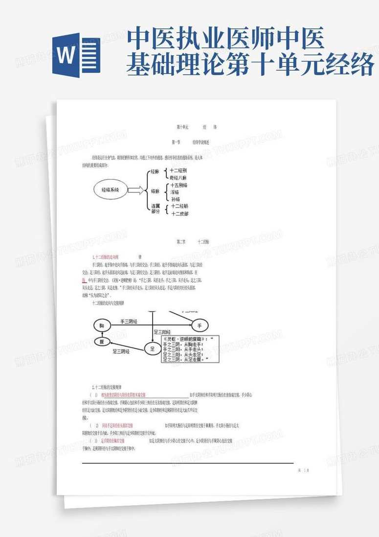执业中医 中医基础理论冲刺班