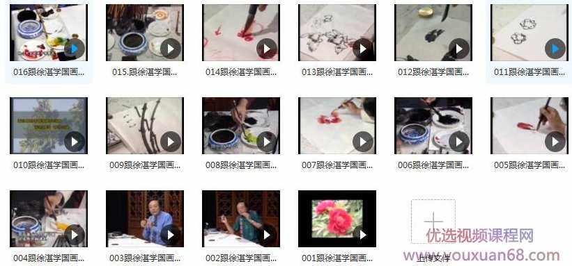 徐湛国画教程_跟徐湛学国画视频_徐湛写意花鸟国画视频教程,专业,团队,艺术,第2张