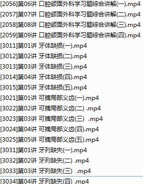 2019口腔主治医师证考试之专业实践能力培训讲座视频课程全集(含考试大纲及配套资料),课程,学习,专业,第3张 2019口腔主治医师证考试之专业实践能力培训讲座视频课程全集(含考试大纲及配套资料),课程,学习,专业,第3张