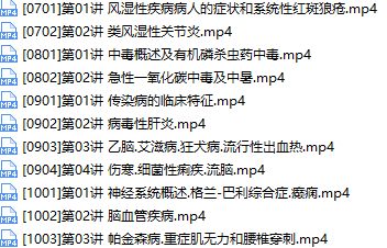 2019主管护师证考试之内科护理学培训讲座视频教程全集(含练习题和资料),学习,第3张