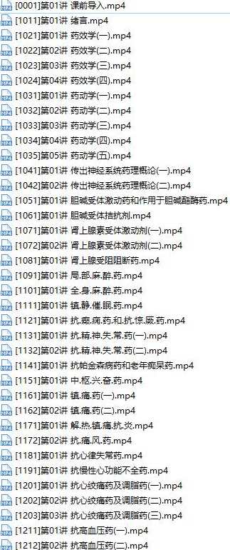 2019初级药师考试之专业知识网课培训讲课视频教程全集(含练习考试题和讲义资料),课程,学习,专业,小说,第2张