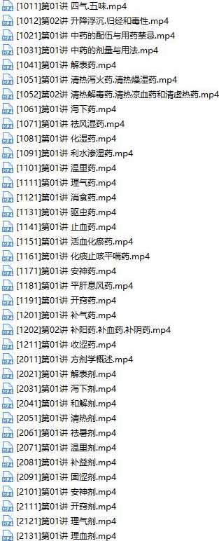 2019初级中药士考试之基础知识培训讲座视频课程全集(含练习题和讲义资料),课程,学习,中医,第2张