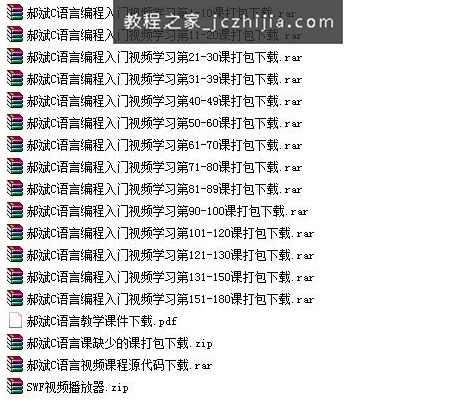 自学去C语言视频教程学习打包下载（68课）,学习,第1张