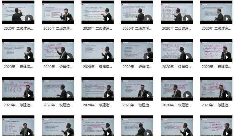 2020二级建造师《工程管理》建设工程施工管理全套视频课程,课程,管理,直播,第4张