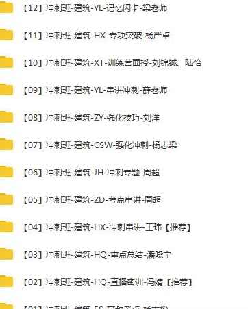2020二级建造师《建筑工程管理与实务》冲刺班习题班全套视频课程,课程,管理,直播,第3张