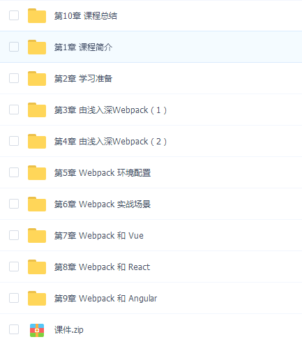 四大维度解锁Webpack 前端大牛高阶技术实战前端工程化 Webpack视频教程,课程,学习,发展,脚本,第1张