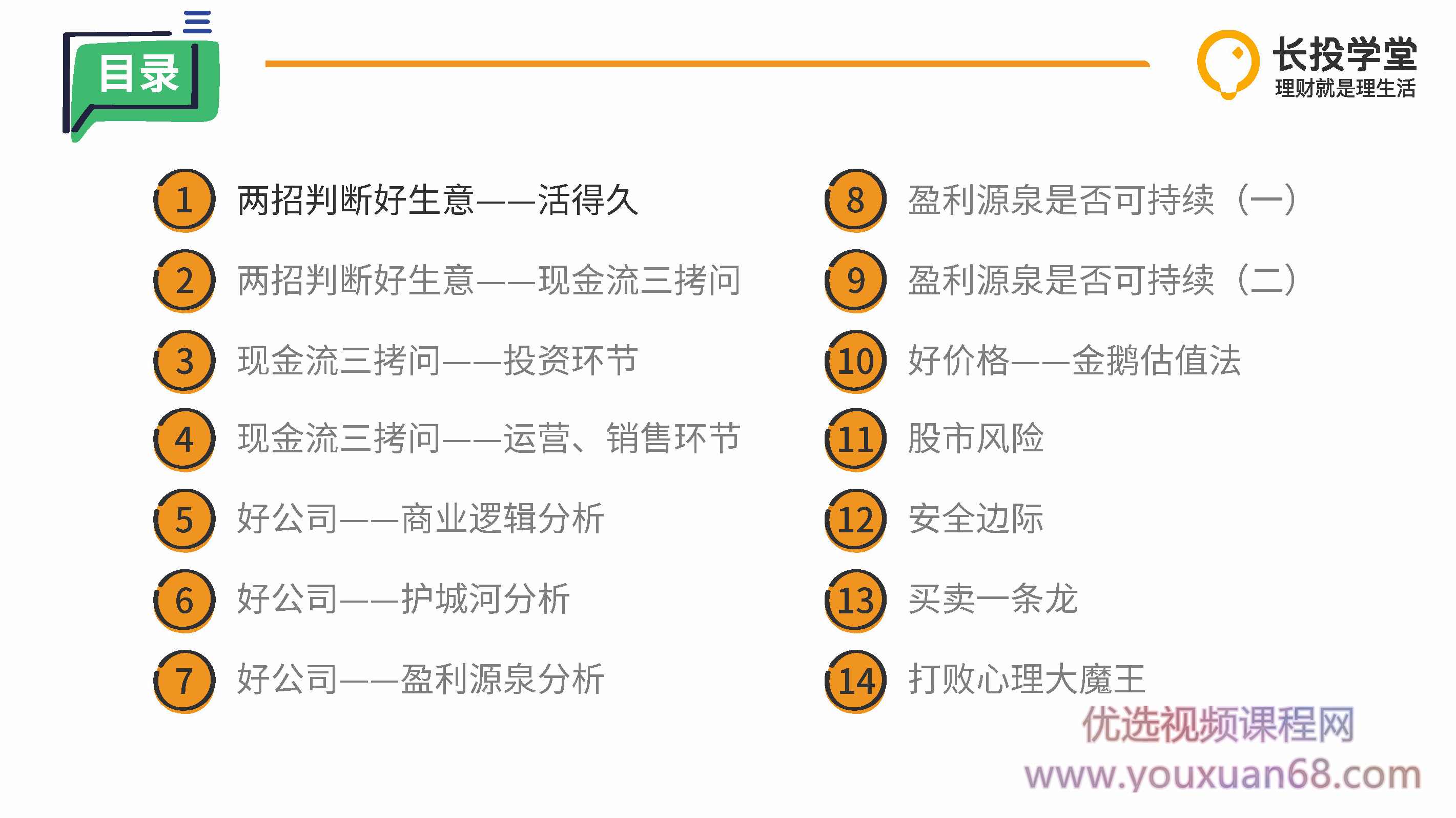 长投学堂 股票进阶课程14课 音频+文档,课程,第3张