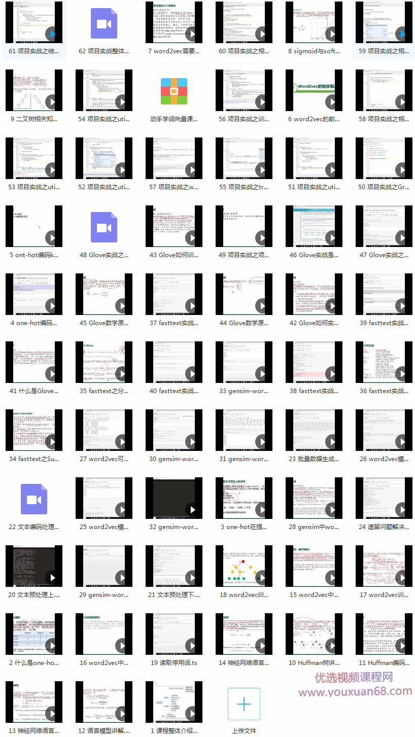NLP自然语言处理项目实战之动手学词向量（word embedding）视频教程,课程,学习,第2张
