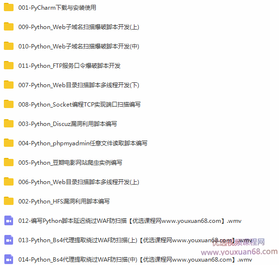 利用Python做网络安全开发,课程,学习,脚本,网络安全,第2张