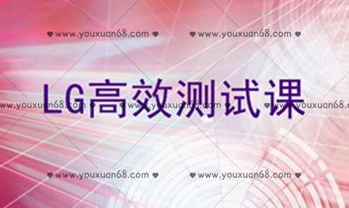 LG高效经过亲自测试课2021年