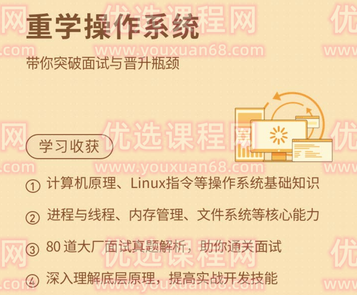 重学操作系统，带你突破面试与晋升瓶颈