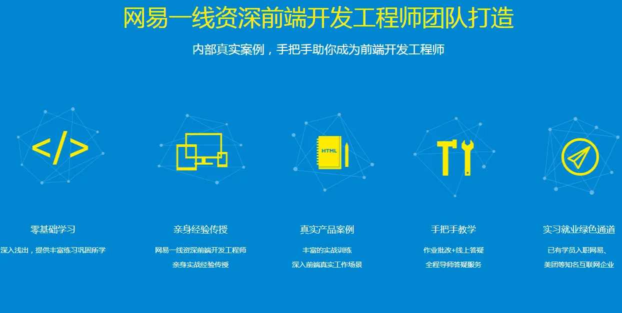 网易微专业-高级前端开发工程师,课程,管理,专业,直播,艺术,第1张